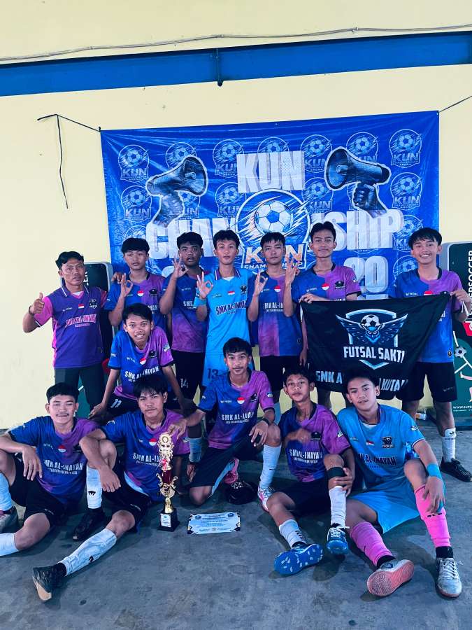 Membanggakan! SMK Al Inayah Kutamukti Raih Juara 3 KUN Championship Arena Futsal SMA/SMK Sederajat 2