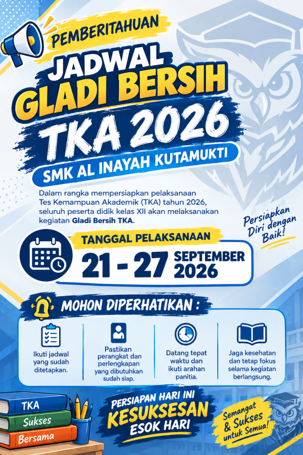 MENUJU TKA 2026 — SIAPKAN DIRI, RAIH PRESTASI!